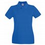 Fruit of the Loom Polo en 100 % coton pour femme - Blanc - Medium
