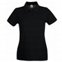 Fruit of the Loom Polo en 100 % coton pour femme - Blanc - Medium
