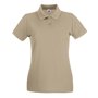Fruit of the Loom Polo en 100 % coton pour femme - Blanc - Medium