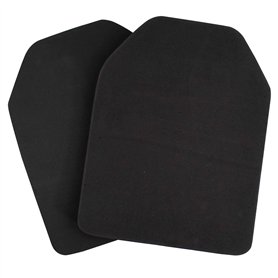 TRIXES Paire d'Armures Plaques Factices Frappe Choc Tactique Airsoft Style SAPI