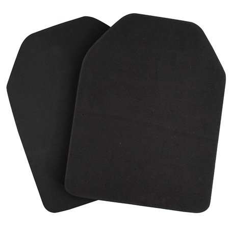TRIXES Paire d'Armures Plaques Factices Frappe Choc Tactique Airsoft Style SAPI
