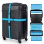 Ceinture de Bagage réglable Sangle de Bagage de Voyage Sangle de Valise Voyage en Mouvement (B