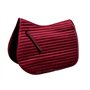 Rhinegold Diamante Channel Tapis de Selle matelassé pour Poney Bordeaux