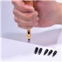 Hand® Premium japonais 6 conseils vis perforeuse – bon mécanisme de perforation sans effort