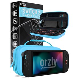 Étui de transport pour console Nintendo Switch 2 (2025) Joy BLUE avec protection d'écran 7