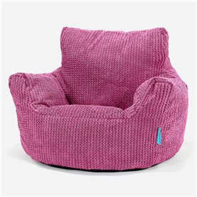 Lounge Pug Fauteuil Pouf Enfant Texturé Gaufré Pom Pom - Pouf pour Enfant