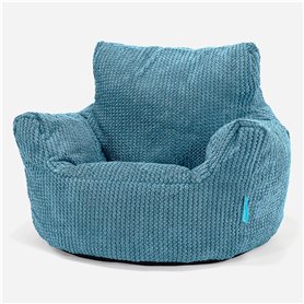 Lounge Pug Fauteuil Pouf Enfant Texturé Gaufré Pom Pom - Pouf pour Enfant