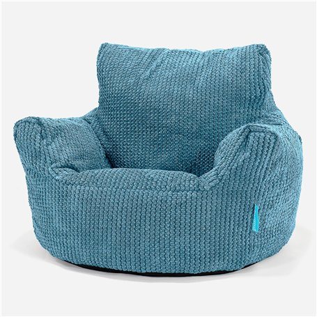 Lounge Pug Fauteuil Pouf Enfant Texturé Gaufré Pom Pom - Pouf pour Enfant
