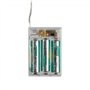 Lights4fun Guirlande Lumineuse Safari en Feutre Déco pour Enfant à 16 LED Blanches Chaudes à Piles pour Intérieur