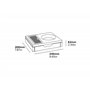 Corby Kensington Plateau de bienvenue compact pour tiroir Noir