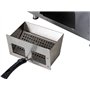 Four à pizza super rapide à granulés de bois - Machine à pizza portable en acier inoxydable - Fumoir à pizza pour jardin, barbec