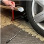 Heyner Cric à ciseaux pour voiture avec cliquet - Outil de levage d'urgence (2 tonnes)
