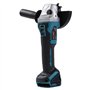 Meuleuse d'Angle Sans Fil Brushless 21V/18V KATSU FIT-BAT avec 4.0Ah Batterie et Chargeur, 115mm 125mm, Moteur Brushless, 10 x 1