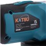 Meuleuse d'Angle Sans Fil Brushless 21V/18V KATSU FIT-BAT avec 4.0Ah Batterie et Chargeur, 115mm 125mm, Moteur Brushless, 10 x 1