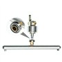 Aim Tools 15 Pouce Accessoire de Nettoyeur de Surface pour Nettoyeur Haute Pression 4000 PSI pour Le Nettoyage des Sols avec 2 x