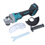 KATSU FIT-BAT 21V Meuleuse d'Angle sans Fil Brushless 125mm avec Moteur sans Balais et 3 Vitesses, pour Couper Polir le Meulage 