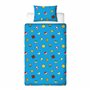 Nintendo Super Mario Parure de lit Simple avec Housse de Couette réversible Double Face avec taie d'oreiller Assortie en Polycot