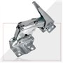SPARES2GO Hettich Lot de charnières de porte intégrées pour réfrigérateur congélateur (charnières gauche et droite avec codes : 