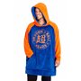 Dragon Ball Z Pull Plaid Homme - Sweat Oversize en Polaire