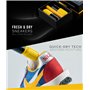 Crep Protect Désodorisant pour Chaussures - Déodorant Ultime, Parfum Coton Frais - Noir