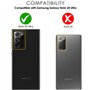 TECHGEAR 2 Pack Protection Ecran Samsung Note 20 Ultra [Screen Angel Édition] [Prise en charge des empreintes digitales à l'écra