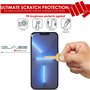 TECHGEAR Protection Ecran Mat Compatible avec iPhone 16e, iPhone 14, iPhone 13, iPhone 13 Pro - Matte Verre Trempé, Protecteur 3