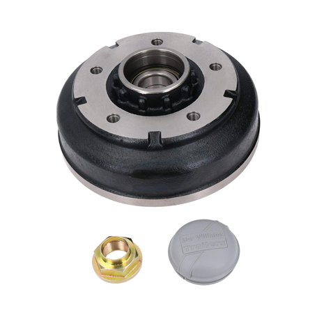 AB Tools 250x40mm Tambour Frein &roulement pour remorque Ifor William 5 Stud 6-1/2"PCD