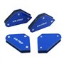 Lot de 8 mini aimants de soudage durables à angle droit pour soudure