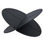 Plastimo Boule de signalisation en forme d'ancre pliable Noir Diamètre 30 cm