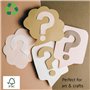 Lot de 40 feuilles de papier cartonné A4 couleur crème 160 g/m² pour loisirs créatifs, impression, copieur, photocopieur