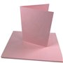 rose pâle - 160 g/m² 40 feuilles - Carton de couleur - Pour la confection
