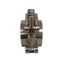 Boltza® Collier de serrage en V + brides Complet en acier inoxydable, Fixation pour Tube Turbo (89 mm)