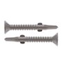 Vis à Métal 6.3mm Autotaraudeuses Torx à Tête Plate Autoperceuse (lot de 100) Utilisation Extérieure Avec Protection Anti-corros