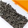 Vis à Métal 6.3mm Autotaraudeuses Torx à Tête Plate Autoperceuse (lot de 100) Utilisation Extérieure Avec Protection Anti-corros