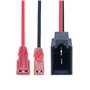 Adaptateur d'enceintes de Voiture 2PCS Support de Faisceau de Câblage Système Audio Automatique Compatible Avec Nissan Audi A2 A