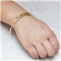 Philip Jones Bracelet Goutte Plaqué Or