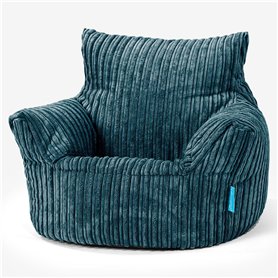 Lounge Pug Fauteuil Pouf Enfant en Velours Côtelé - Pouf pour Enfant