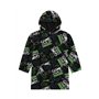 ThePyjamaFactory Game Over Sweat à capuche en polaire de luxe entièrement doublé pour garçons