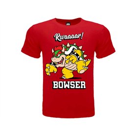 Fashion UK T Shirt Personnage Bowser. T-shirt officiel. 100% coton