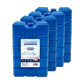 Schone Lot de 4 Blocs de Glace épais de 400 ML – Liquide de Refroidissement Qui Reste Tout Simplement congelé Plus Longtemps