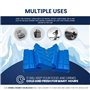Schone Lot de 4 Blocs de Glace épais de 400 ML – Liquide de Refroidissement Qui Reste Tout Simplement congelé Plus Longtemps