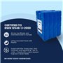 Schone Lot de 4 Blocs de Glace épais de 400 ML – Liquide de Refroidissement Qui Reste Tout Simplement congelé Plus Longtemps