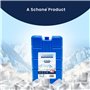 Schone Lot de 4 Blocs de Glace épais de 400 ML – Liquide de Refroidissement Qui Reste Tout Simplement congelé Plus Longtemps