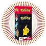 Pokemon Set Coloriage de 72 Crayons de Couleur Fournitures Scolaires Dessin Enfant Boîte de Rangement Pikachu Cadeau Fille et Ga