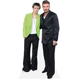 David Beckham And Cruz Beckham (Duo) Mini découpe célébrités