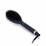 GHD - Coffret Glide - Brosse Chauffante Lissante (Noire), Brosse & Pochette incluses. Lissage Rapide & Facile, Volume Préservé, 