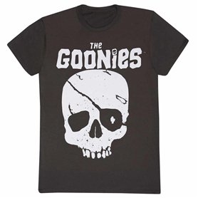Heroes Inc Camsieta Skull & Logo The Goonies Adulte T-Shirt à Manches Courtes