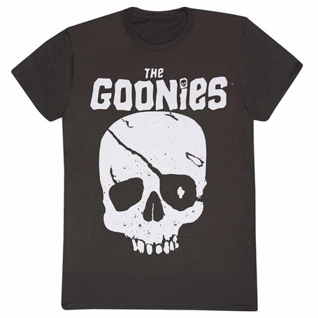 Heroes Inc Camsieta Skull & Logo The Goonies Adulte T-Shirt à Manches Courtes