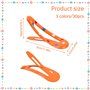 3CM Barrettes Coloré