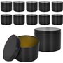 Volumoon 12PCS Boîtes à Bougies